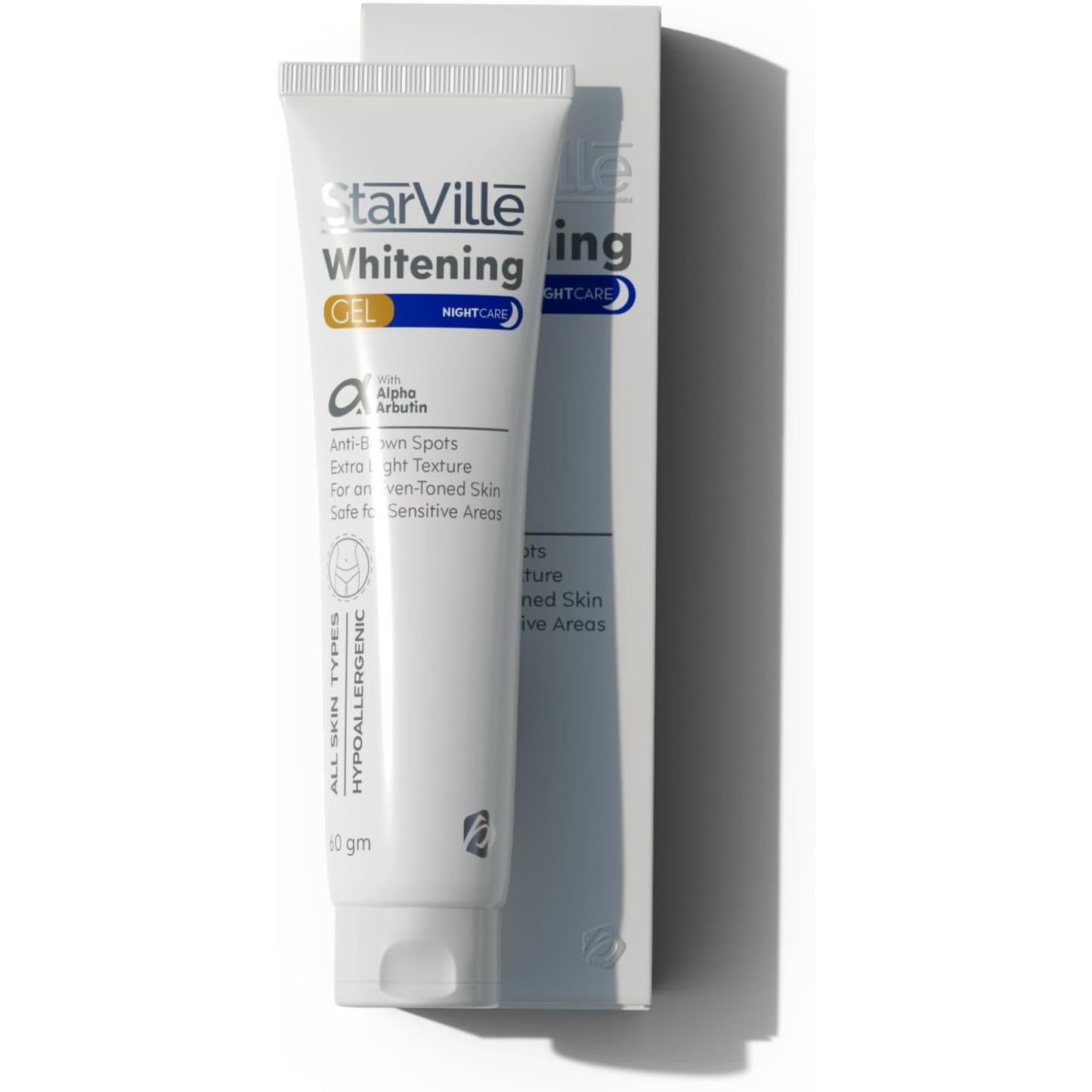 Starville Night Care Whitening Gel – Deep Moisturizing & Skin Brightening – 60gm