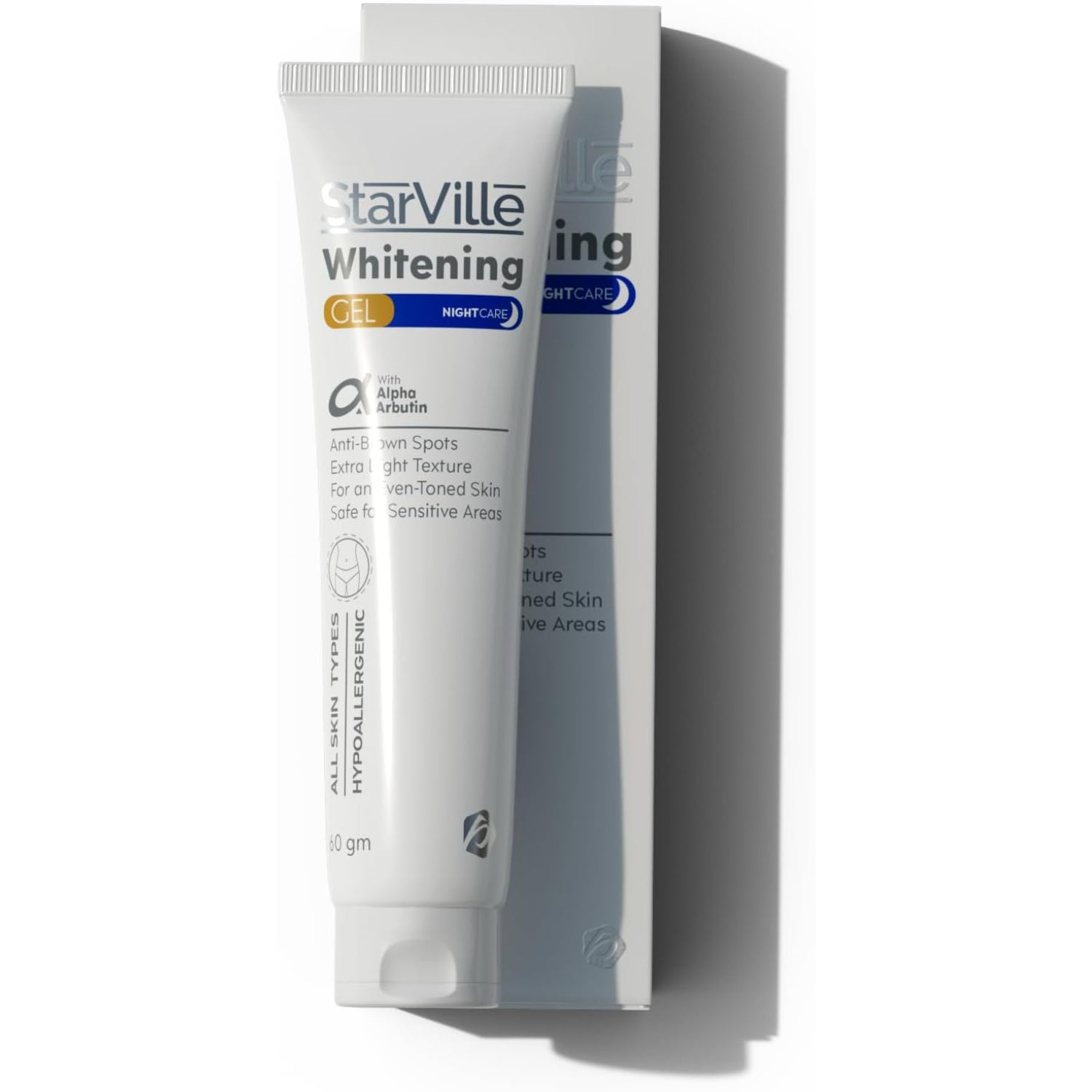 Starville Night Care Whitening Gel – Deep Moisturizing & Skin Brightening – 60gm