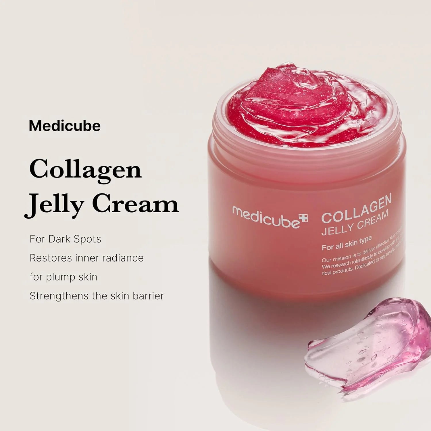 Medicube Jelly Cream with Collagen and Niacinamide Extract for Youthful Skin and Anti-Aging, 50 ml
