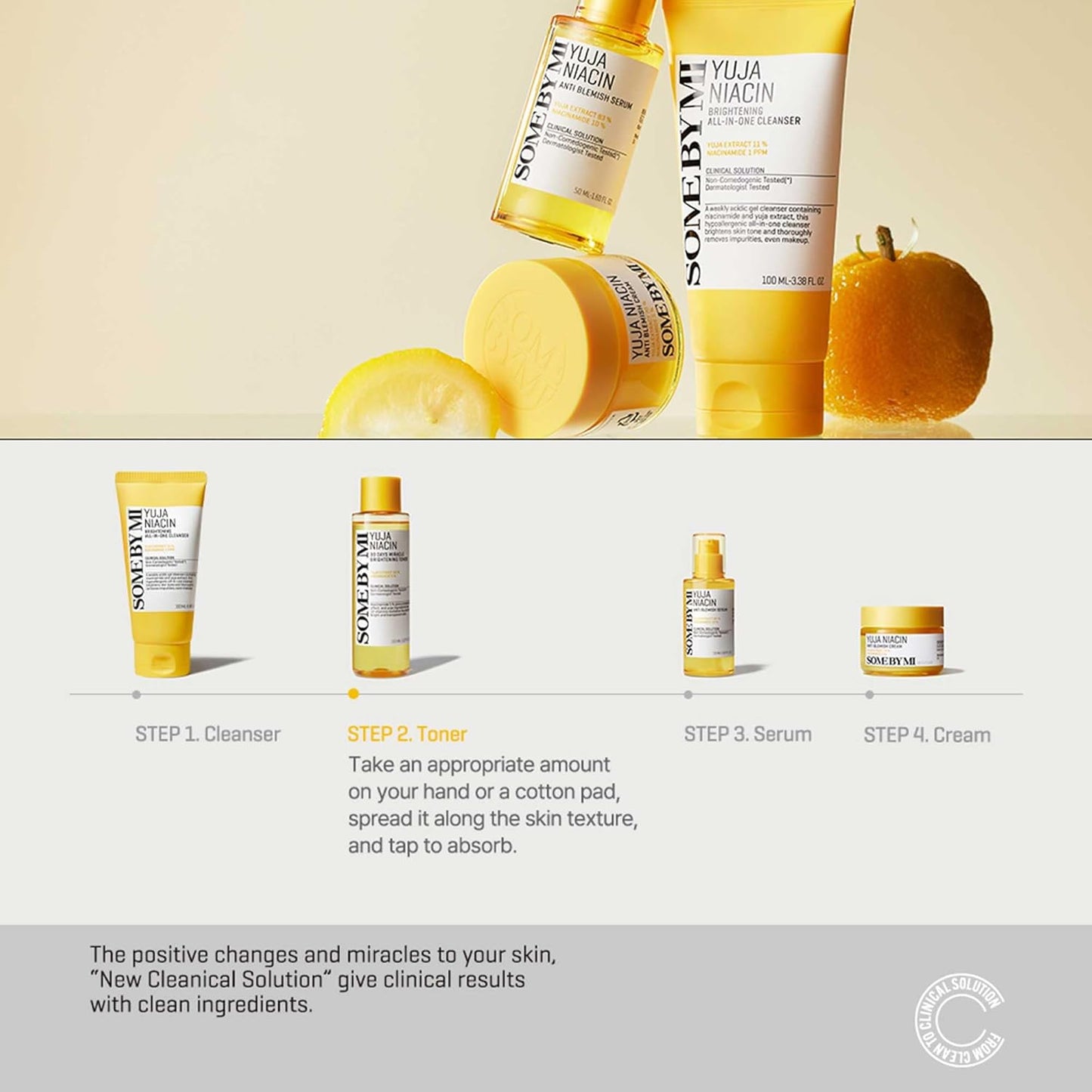 Some By Mi Yuja Niacin Brightening Toner - 150ml