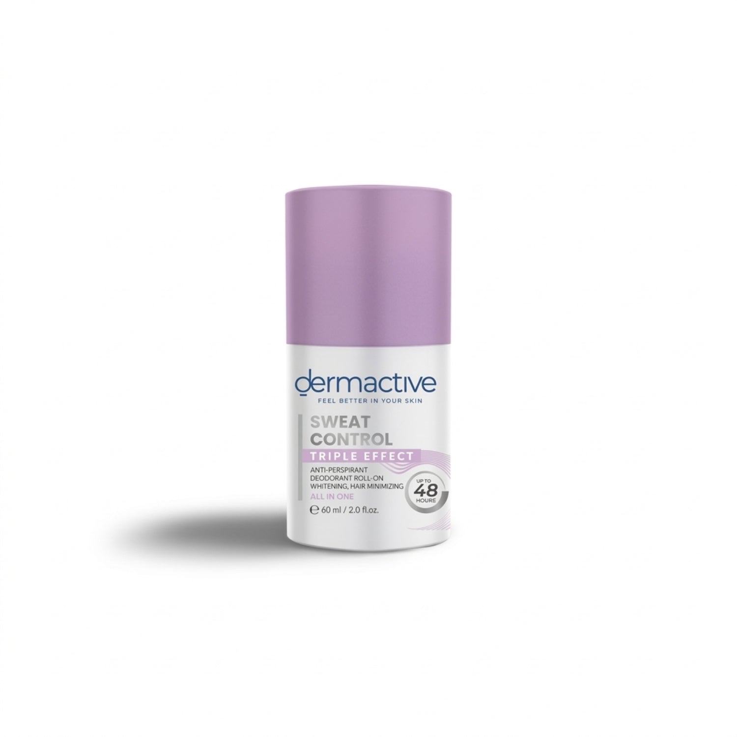 Dermactive Promo Sweat Control Tri-Effect Roll-On 60ml (Buy 1 Get 1)