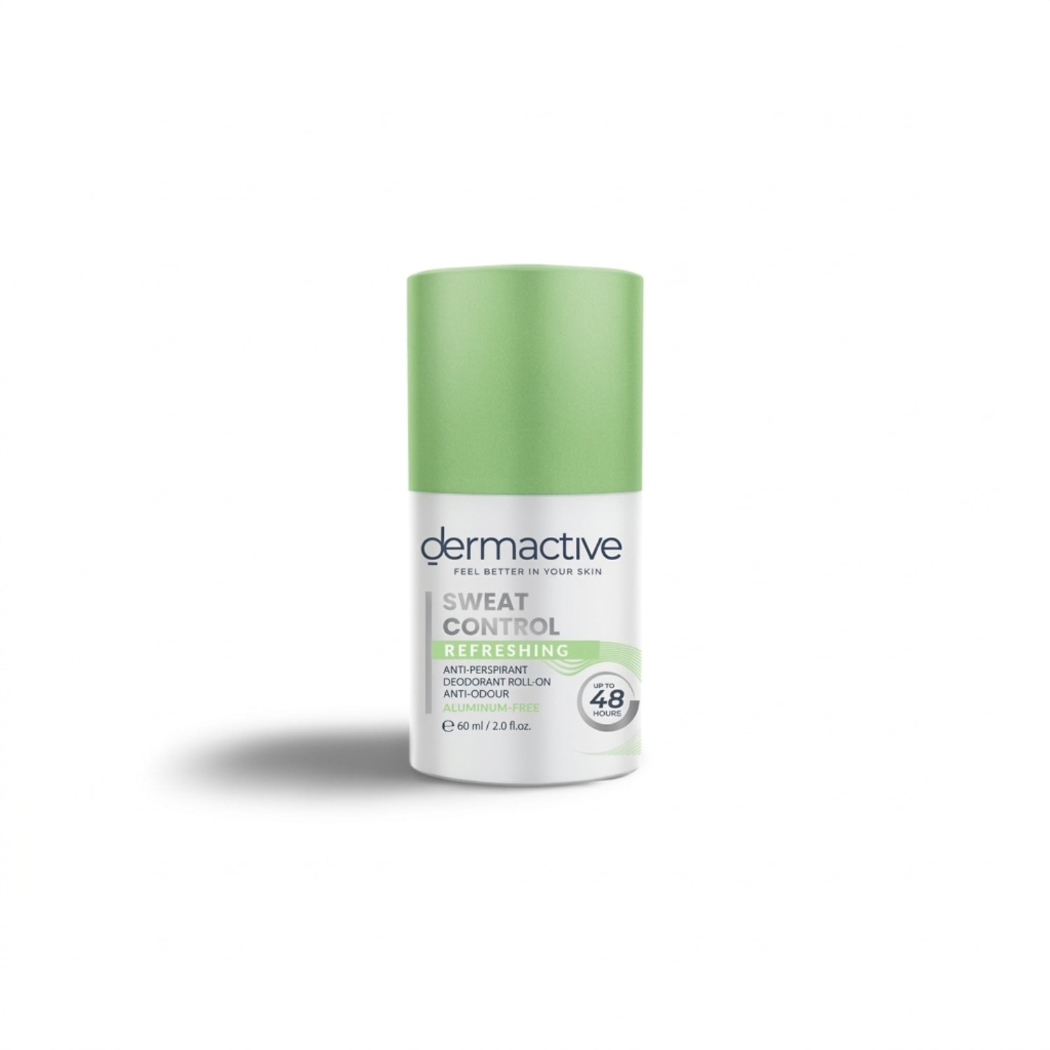 Dermactive Sweat Control Refreshing Deodorant Roll-On - 60Ml (Buy 1 Get 1)