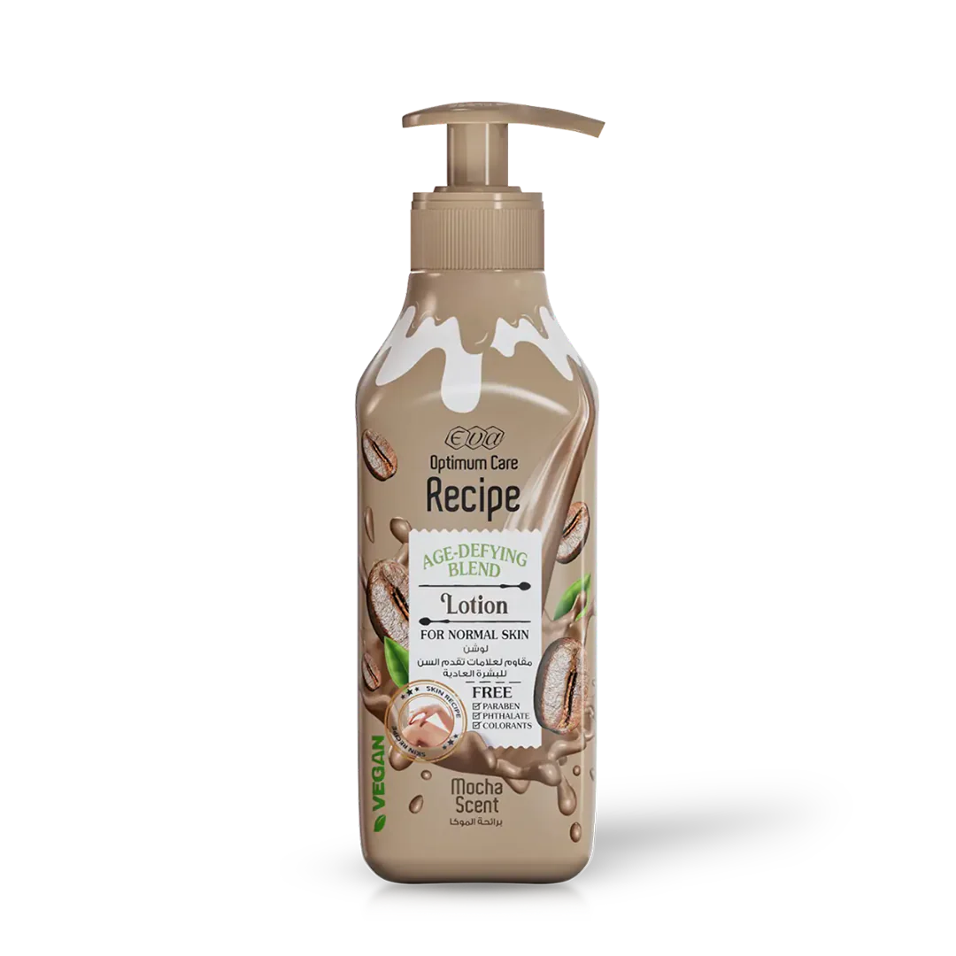 Eva Optimum Care Recipe Age Defying Blend Lotion For Normal Skin - Mocha Scent 370