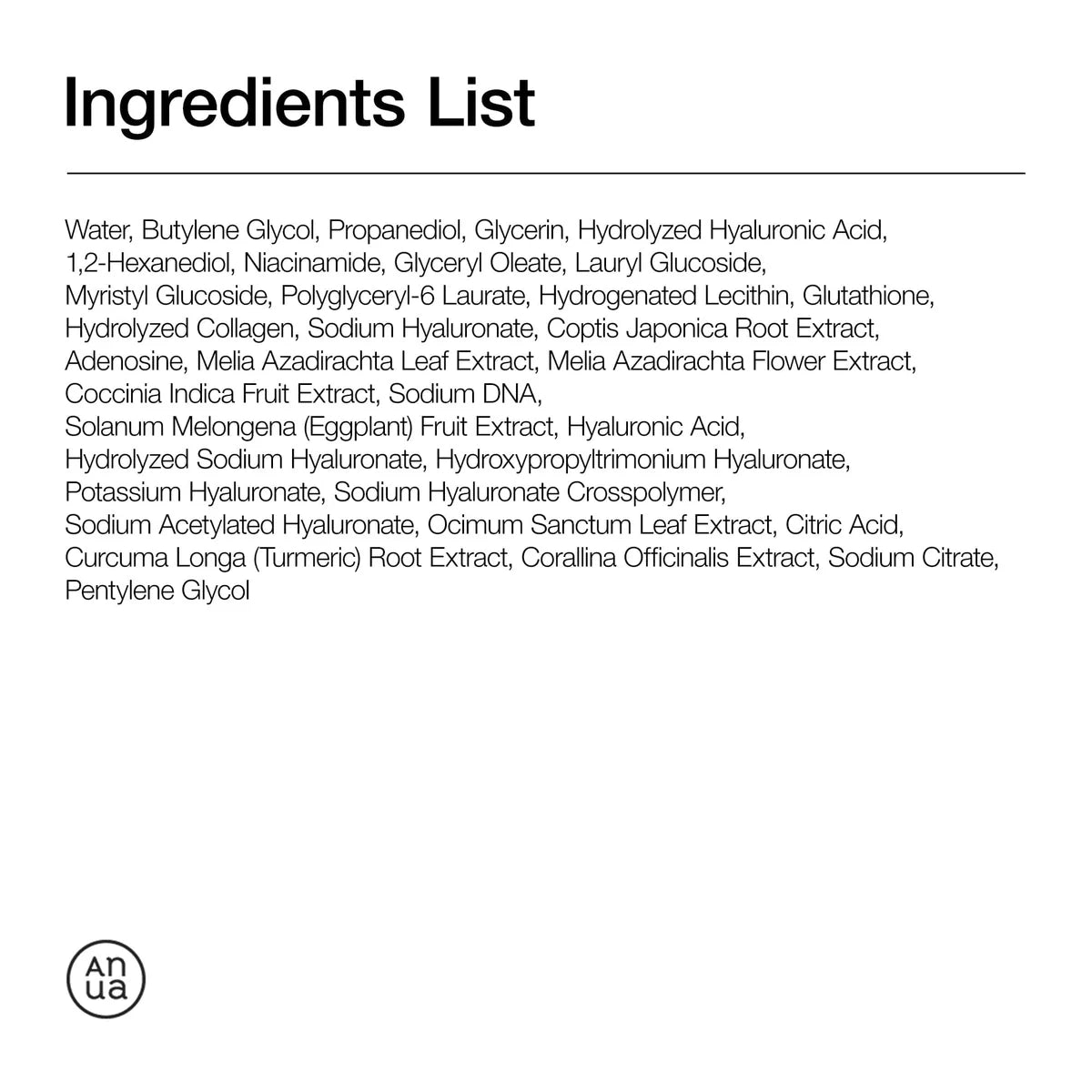 Anua PDRN + Hyaluron Acid 100 Serum 30ml